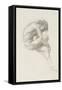 Study of Perseus for 'The Call of Perseus'-Edward Burne-Jones-Framed Stretched Canvas