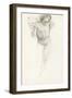 Study of Perseus for the 'Rock of Doom'-Edward Burne-Jones-Framed Giclee Print