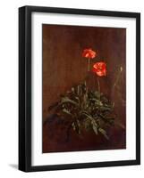 Study of Poppies-John Constable-Framed Giclee Print