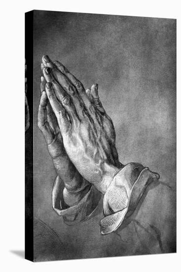 Study of Praying Hands by Albrecht Durer-Philip Gendreau-Stretched Canvas