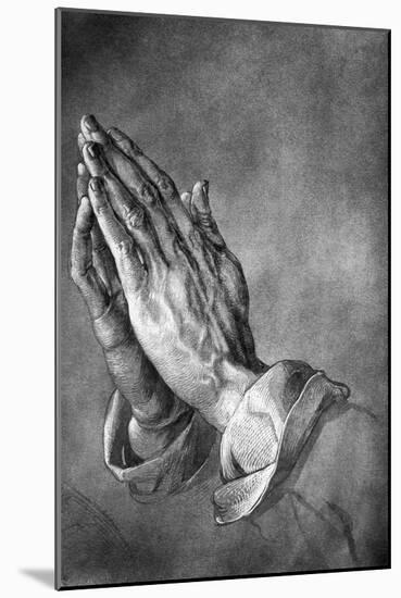 Study of Praying Hands by Albrecht Durer-Philip Gendreau-Mounted Giclee Print