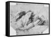 'Study of Rock Formations', c1480 (1945)-Leonardo Da Vinci-Framed Stretched Canvas