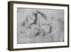 'Study of Rock Formations', c1480 (1945)-Leonardo Da Vinci-Framed Giclee Print