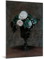 Study of Roses, 1872-Ignace Henri Jean Fantin-Latour-Mounted Giclee Print