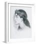 Study of Sappho-Simeon Solomon-Framed Giclee Print