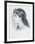 Study of Sappho-Simeon Solomon-Framed Giclee Print