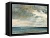 Study of Sea and Sky (A Storm Off the South Coast)-John Constable-Framed Stretched Canvas