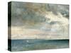 Study of Sea and Sky (A Storm Off the South Coast)-John Constable-Stretched Canvas