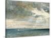 Study of Sea and Sky (A Storm Off the South Coast)-John Constable-Stretched Canvas