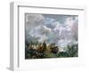 Study of Sky and Trees-John Constable-Framed Giclee Print