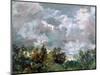 Study of Sky and Trees-John Constable-Mounted Giclee Print