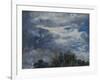 Study of Sky and Trees-John Constable-Framed Giclee Print