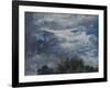 Study of Sky and Trees-John Constable-Framed Giclee Print