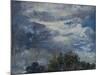 Study of Sky and Trees-John Constable-Mounted Giclee Print