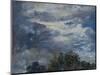 Study of Sky and Trees-John Constable-Mounted Giclee Print