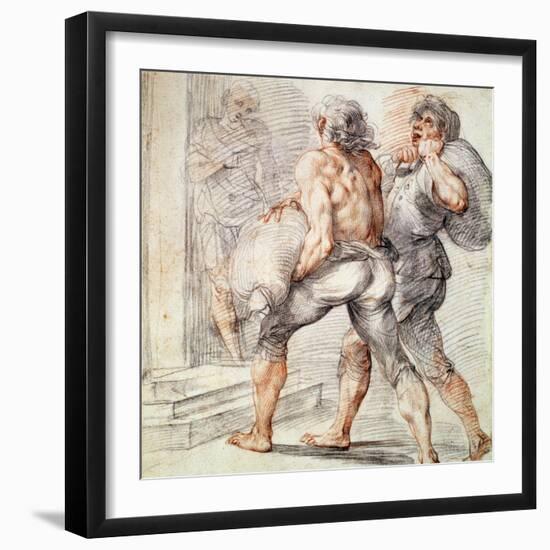 Study of Tax Collectors, 1591-1593-Giuseppe Cesari-Framed Giclee Print