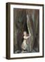 Study of the Artist's Daughter Maria as Bo-Peep, 1820-John Constable-Framed Giclee Print