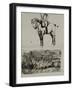 Study of the Battle of Waterloo-Lady Butler-Framed Giclee Print