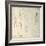 Study of the Christ Child and an Anatomical Drawing with Notes-Michelangelo Buonarroti-Framed Giclee Print