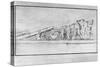 Study of the Frieze from a Pediment of the Parthenon-Jacques Carrey-Stretched Canvas