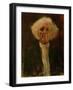 Study of the Head of a Blind Man-Gustav Klimt-Framed Giclee Print