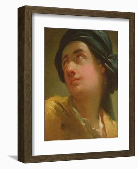 Study of the Head of a Youth-Ubaldo Gandolfi-Framed Giclee Print