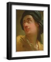 Study of the Head of a Youth-Ubaldo Gandolfi-Framed Giclee Print