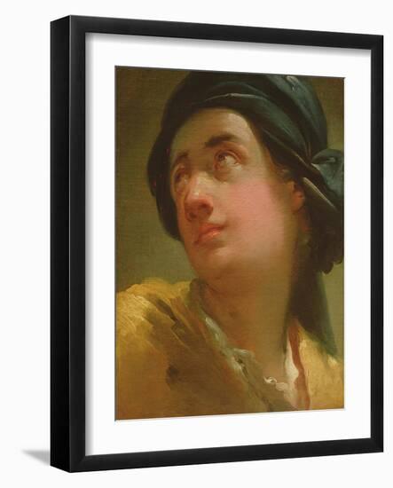 Study of the Head of a Youth-Ubaldo Gandolfi-Framed Giclee Print