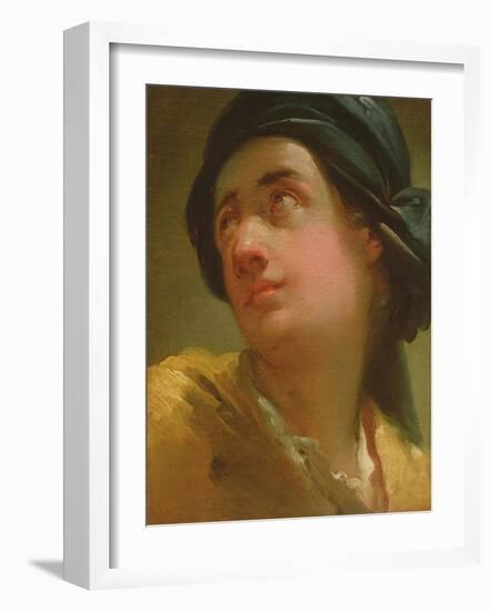 Study of the Head of a Youth-Ubaldo Gandolfi-Framed Giclee Print