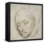 Study of the Head of an Old Man, 15th Century-Rogier van der Weyden-Framed Stretched Canvas