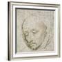 Study of the Head of an Old Man, 15th Century-Rogier van der Weyden-Framed Giclee Print