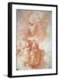 Study of the Heads, C1527-Parmigianino-Framed Giclee Print