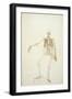 Study of the Human Figure, Anterior View-George Stubbs-Framed Giclee Print