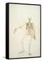 Study of the Human Figure, Anterior View-George Stubbs-Framed Stretched Canvas