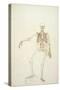 Study of the Human Figure, Anterior View-George Stubbs-Stretched Canvas