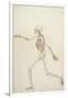 Study of the Human Figure, Lateral View-George Stubbs-Framed Giclee Print