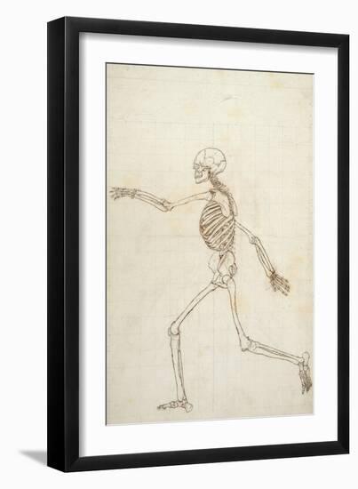 Study of the Human Figure, Lateral View-George Stubbs-Framed Premium Giclee Print