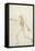 Study of the Human Figure, Lateral View-George Stubbs-Framed Stretched Canvas