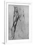 'Study of the Lower Half of a Nude Man Facing to the Front', c1480 (1945)-Leonardo Da Vinci-Framed Giclee Print