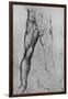 'Study of the Lower Half of a Nude Man Facing to the Front', c1480 (1945)-Leonardo Da Vinci-Framed Giclee Print