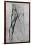 'Study of the Lower Half of a Nude Man Facing to the Front', c1480 (1945)-Leonardo Da Vinci-Framed Giclee Print