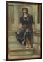 Study of the Maid for 'King Cophetua and the Beggar Maid'-Edward Burne-Jones-Framed Giclee Print