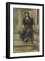 Study of the Maid for 'King Cophetua and the Beggar Maid'-Edward Burne-Jones-Framed Giclee Print