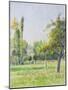 Study of the Orchard of the Artist's House at Eragny-Sur-Epte, C. 1890-Camille Pissarro-Mounted Giclee Print