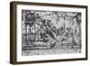 'Study of the Perspective of the Background of the Adoration of the Magi', 1481 (1945)-Leonardo Da Vinci-Framed Giclee Print