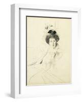 Study of the Princess Niscemi-Giovanni Boldini-Framed Giclee Print