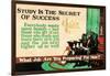 Study Of The Secret Of Success-Robert Beebe-Framed Art Print