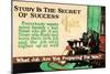 Study Of The Secret Of Success-Robert Beebe-Mounted Art Print