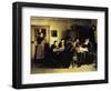 Study of the Talmud-Isidor Kaufmann-Framed Art Print