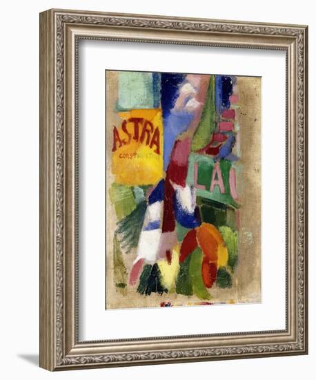 Study of the Team from Cardiff, 1907-13-Robert Delaunay-Framed Giclee Print